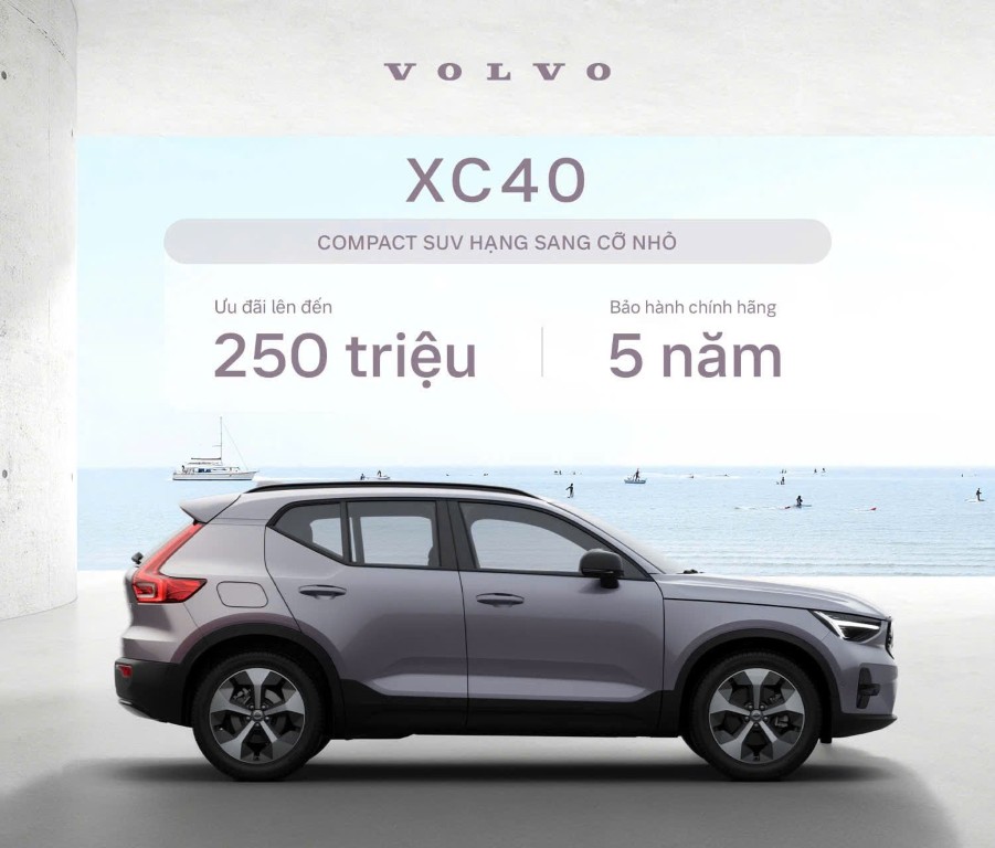 Chương trình khuyến mại Volvo XC40 2026.