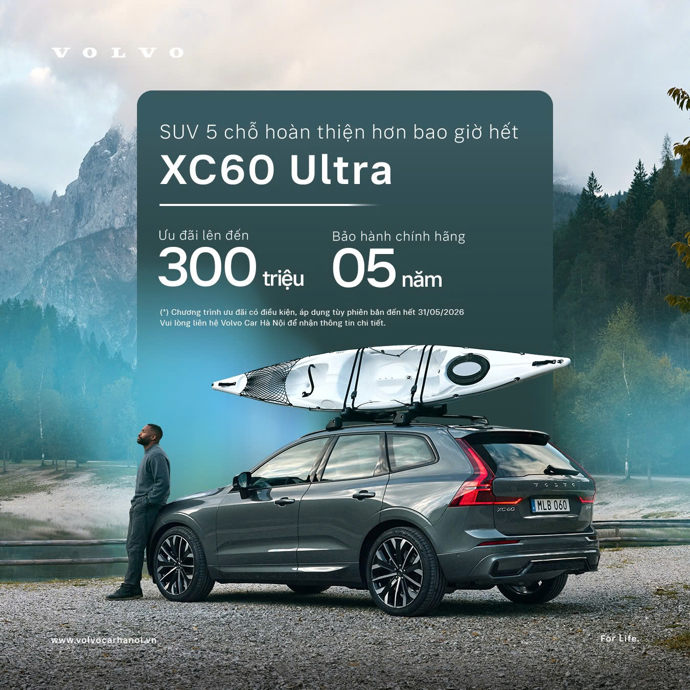 Chương trình khuyến mại dành cho xe Volvo Xc60 Ultra 2026.
