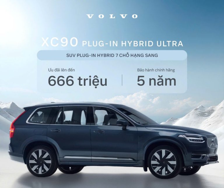 Chương trình khuyến mại Volvo XC90 Plug in Hybrid 2026