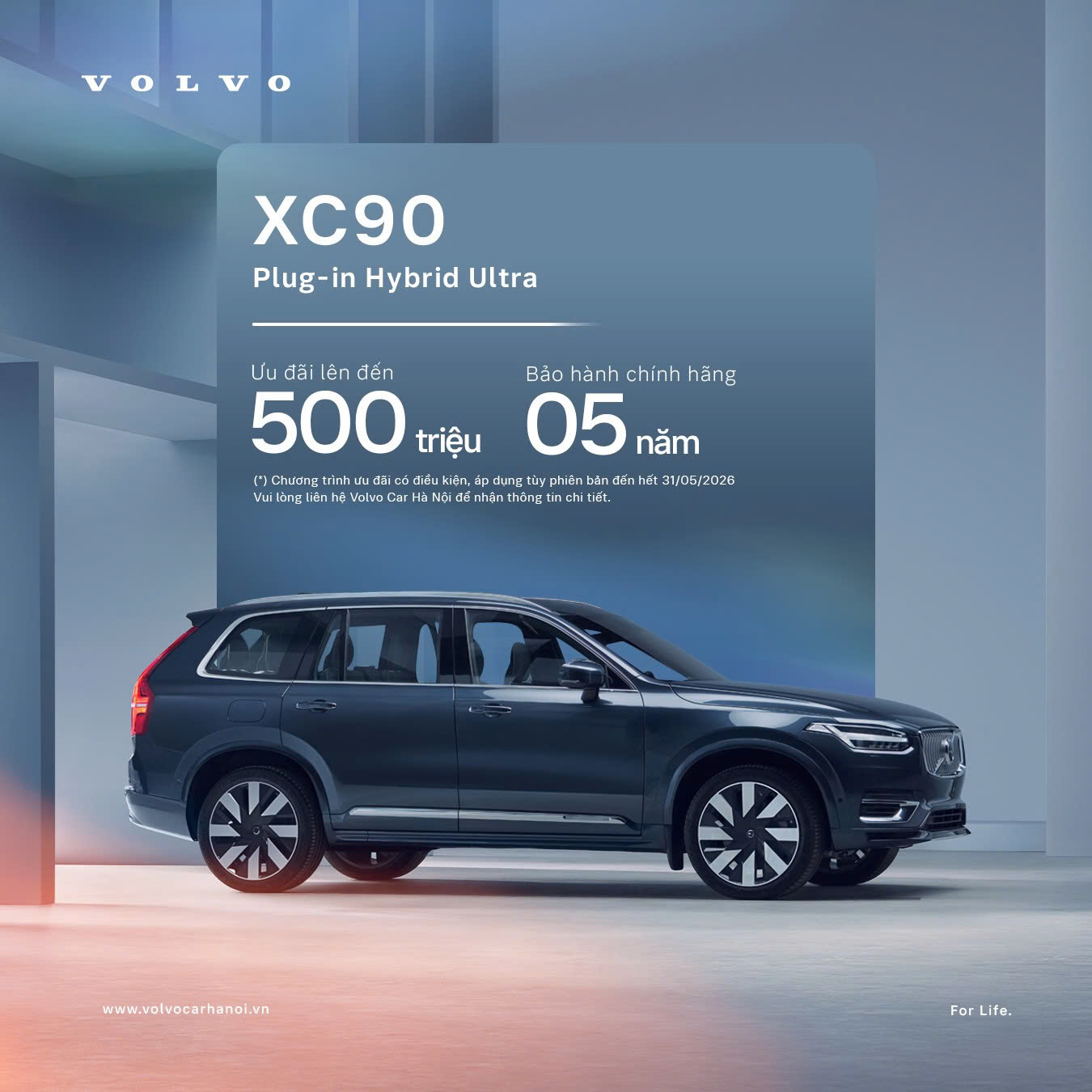 Chương trình khuyến mại Volvo XC90 T8 Plug in Hybrid 2026