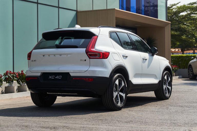 Phần đuôi xe trên Volvo Xc40 Ultra 2026.