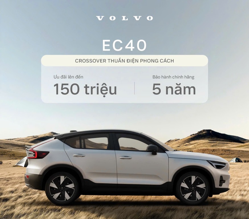 Chương trình khuyến mại Volvo EC40 2026.
