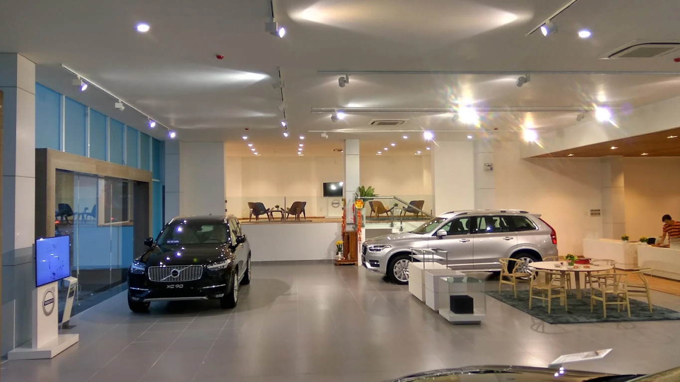 Không gian bên trong Showroom Volvo Sài Gòn